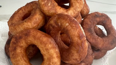 Balon Pişi Malzemeler 1subardağı süt Yarım su bardağı su Çeyrek