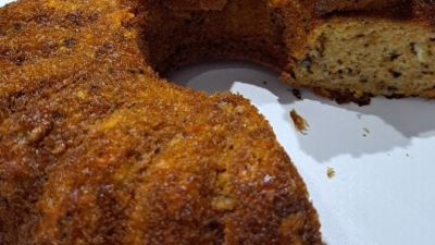 Cevizli Tarçınlı Havuçlu Kek Malzemeler 3 adet yumurta 1 buçuk