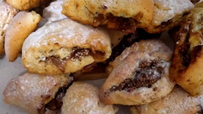 İNCİRLİ CEVİZLİ RULO Kıyir kıyir agizda dağılan incirli cevizli rulo