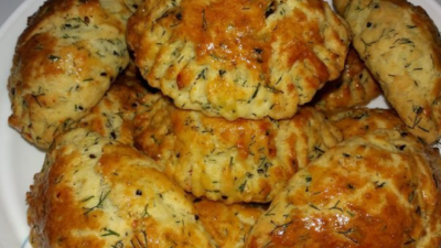 Dereotlu Poğaça Malzemeler 50 gram tereyağ 1 çay bardağı yoğurt