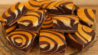 Zebra Kek Malzemeler Kek hamuru için: 4 adet yumurta 1,5