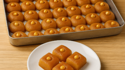 Pastane Usulü Şekerpare Tarifi Malzemeler Hamur için: 125 gram tereyağı