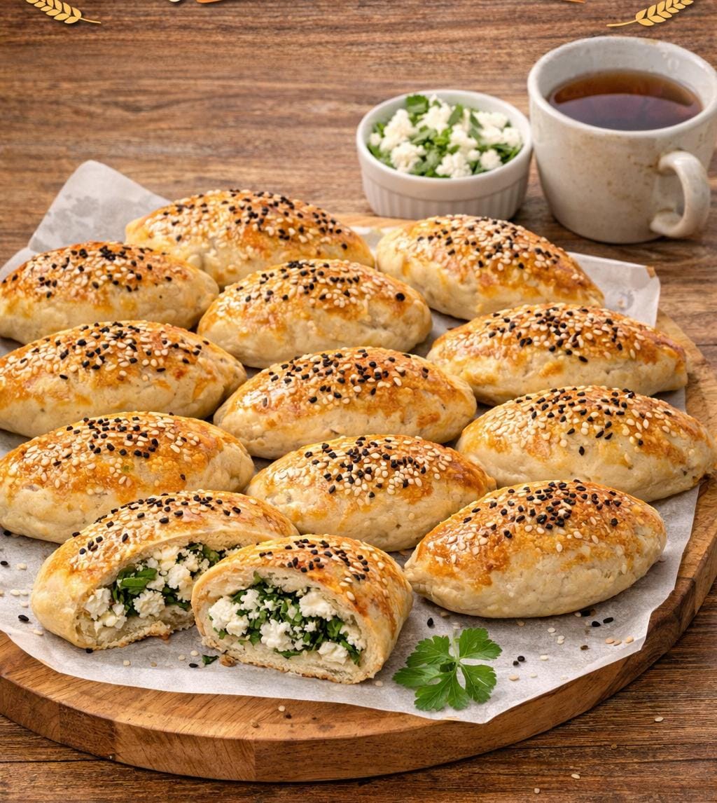 Mayasız Peynirli Poğaça Malzemeler Hamuru İçin: 1 su bardağı yoğurt