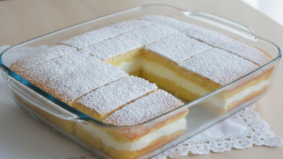 Bulut Pasta Tarifi Malzemeler Keki için: 3 yumurta 1 su