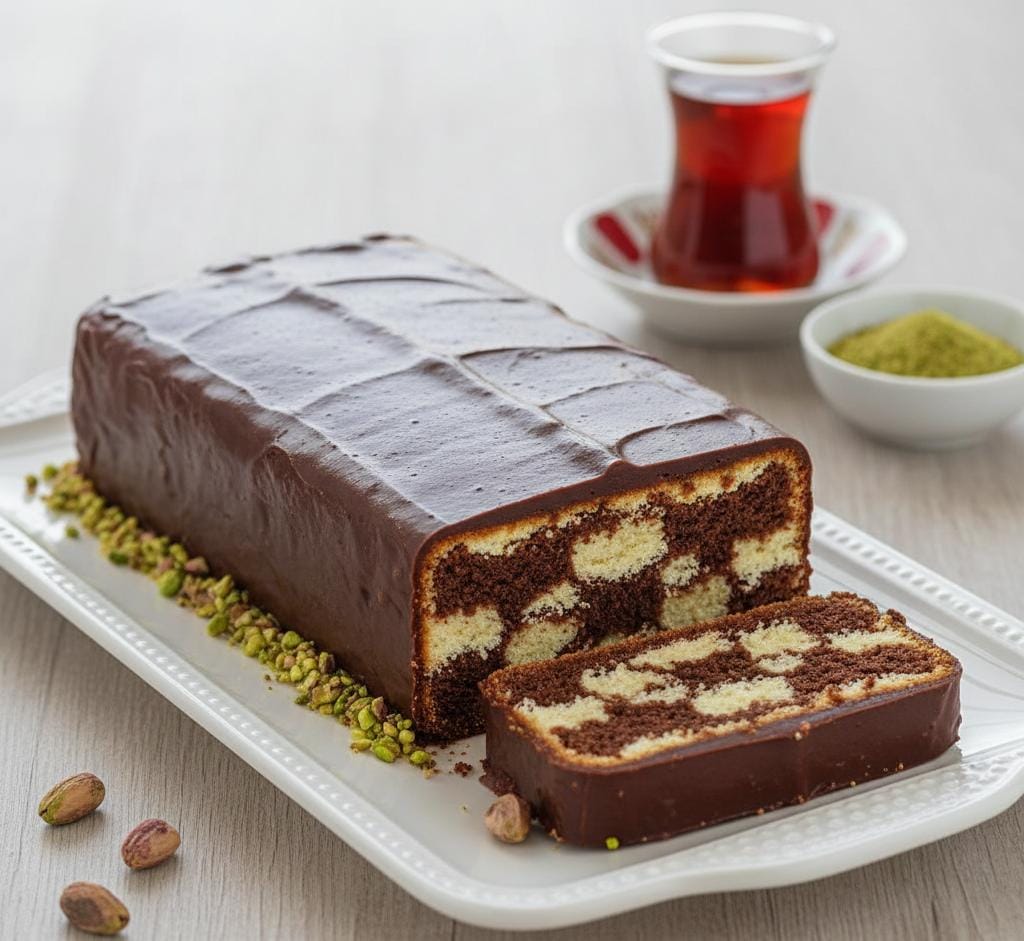 Mozaik Kek Malzemeler 125 g yumuşatılmış tereyağı veya margarin 4