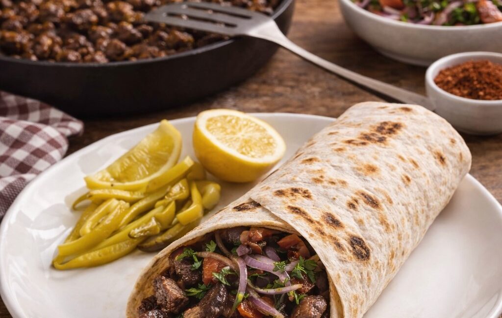 Ev Yapımı Ciğer Tantuni Ev Yapımı Ciğer Tantuni Malzemeler Ciğer İçin: 500 g dana