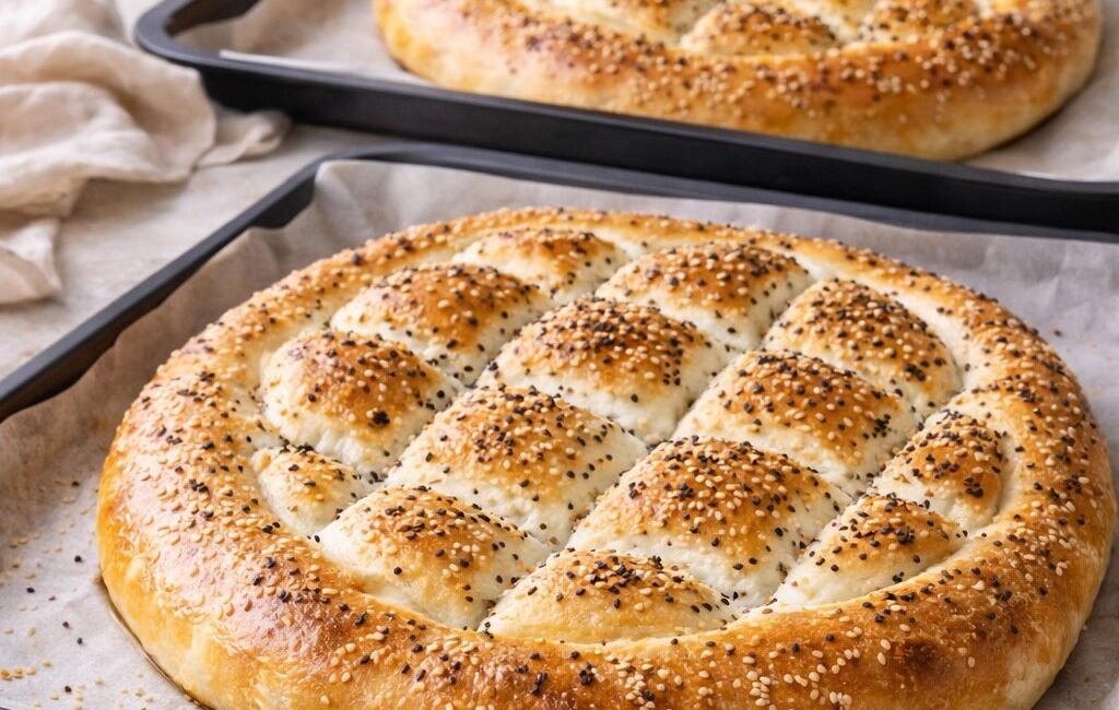 Ev Yapımı Ramazan Pidesi Tarifi Malzemeler (2 adet pide) 4