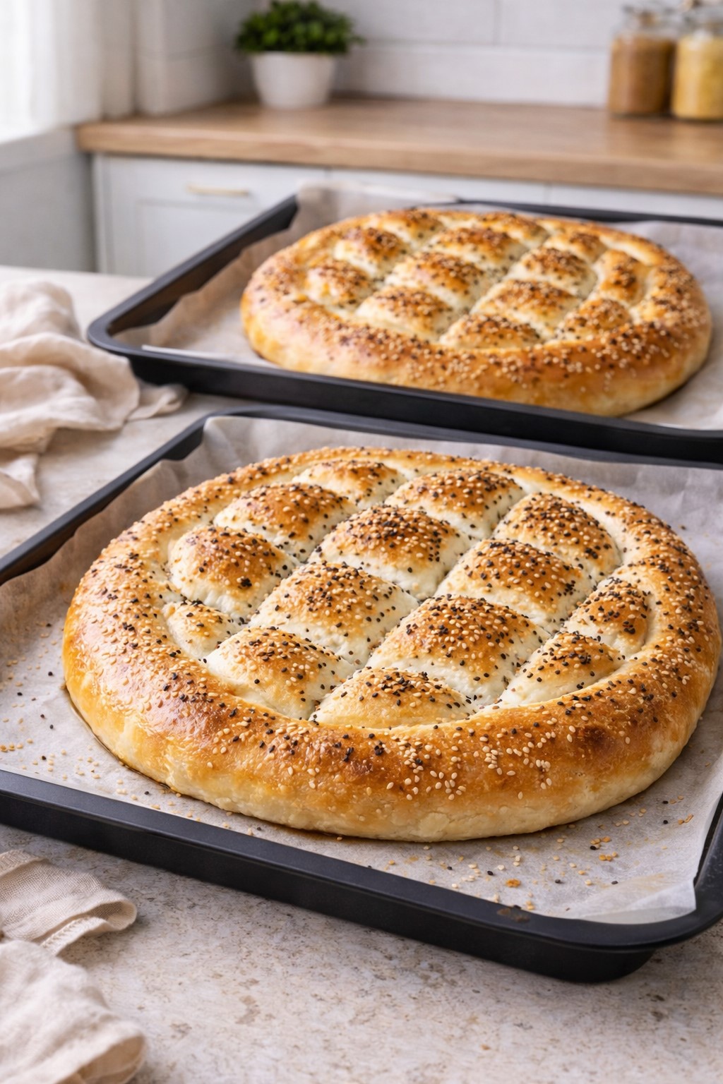 Ev Yapımı Ramazan Pidesi Tarifi Malzemeler (2 adet pide) 4