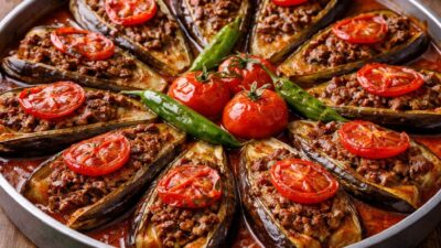 Tepside Bol Etli Batlıcan Kebabı Kıymalı Harç İçin 600 g