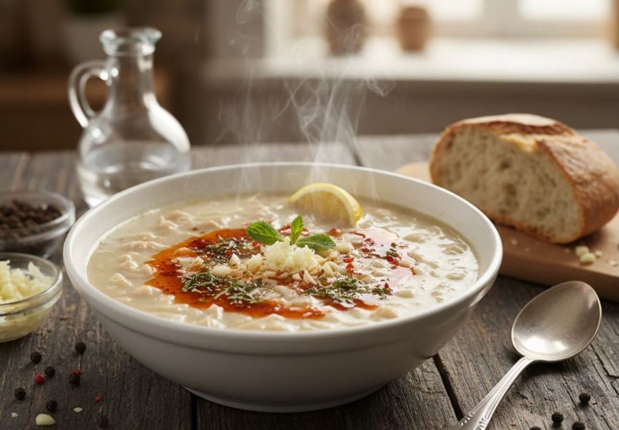 İşkembe Çorbası Tarifi Malzemeler (4–6 kişilik) 1 kg temizlenmiş dana