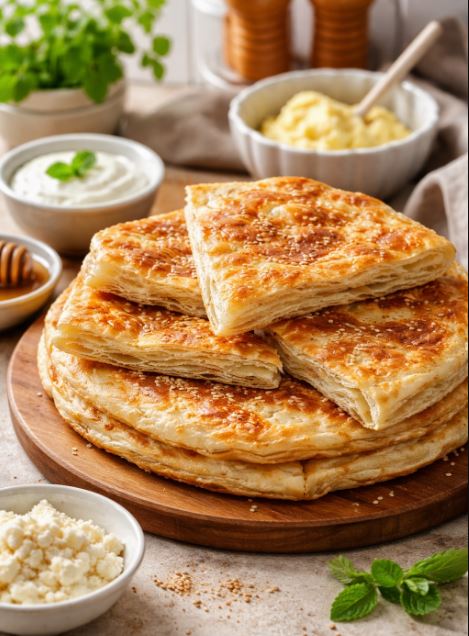 Katmer Tarifi (Gaziantep Usulü – Sade) Malzemeler Hamur için: 3