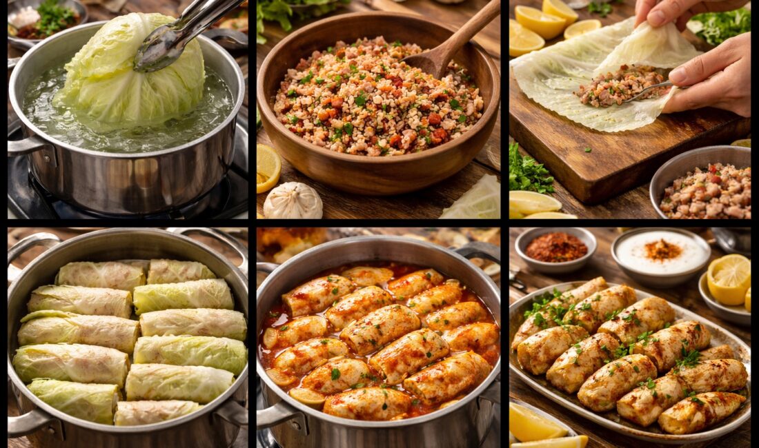 Lahana Sarması Tarifi Lahana Sarması Tarifi Malzemeler Sarması için 1 adet orta boy