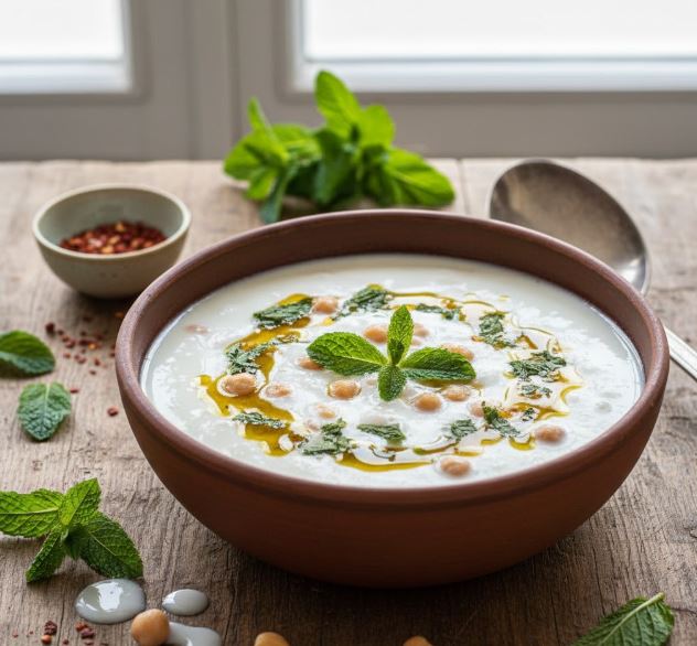 Nohutlu Buğday Çorbası Tarifi Nohutlu Buğday Çorbası Tarifi Malzemeler 1 çay bardağı aşurelik buğday