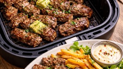 Airfryer Şerit Dana Bonfile Tarifi Malzemeler (2–3 kişilik) 500–600 g