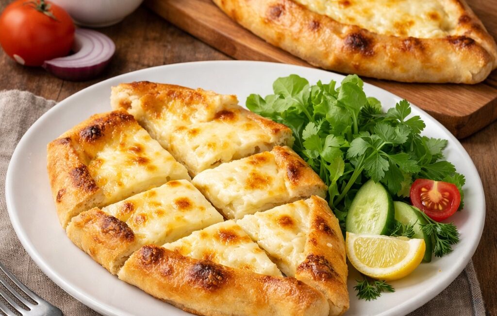Evde Fırında Peynirli Pide Tarifi Dışı çıtır, içi bol eriyen