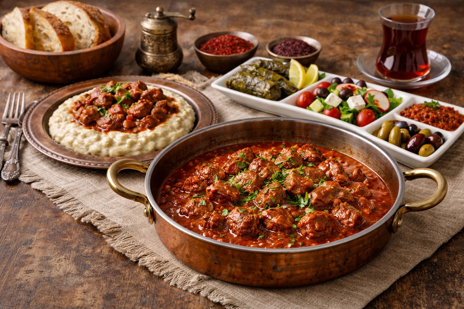 Hünkar Beğendi Osmanlı mutfağı Malzemeler Etli Harç İçin: 500 gr