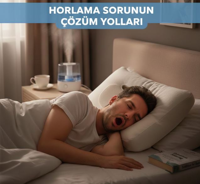 Gece boyunca hem sizin hem de sevdiklerinizin uykusunu bölen horlama