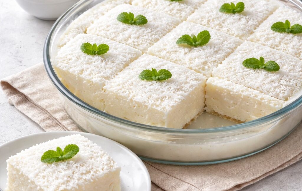 Bulut Tatlısı Bulut Tatlısı (Yuvarlak Borcam – 26-28 cm) Malzemeler Alt taban