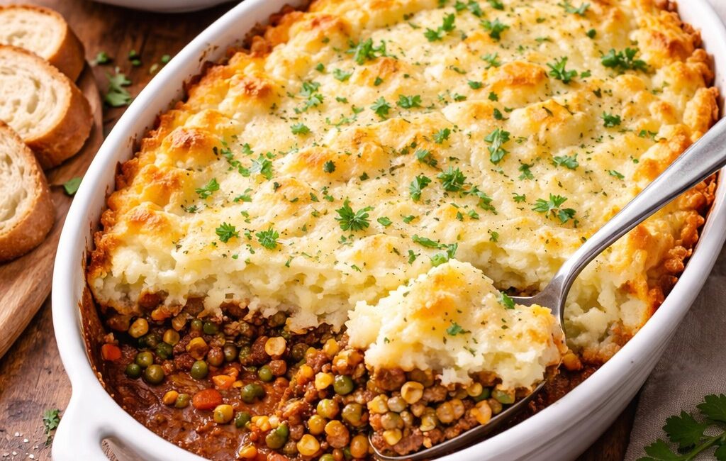 Çoban Pastası Yemeği Tarifi Çoban Pastası Yemeği Tarifi (4-6 kişilik) Kıymalı harç için: 400