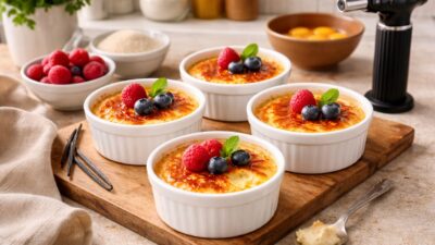 Crème Brûlée Tatlısı Tarifi Crème Brûlée, Fransız mutfağına ait çok