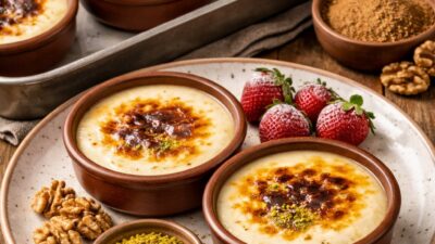 Fırında Hamsiköy Sütlacı (Tam Kıvamında) Karadeniz’in meşhur lezzeti Hamsiköy sütlacını