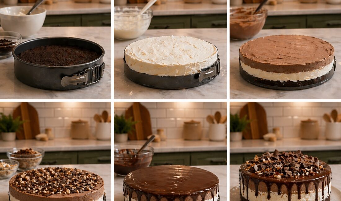 Dondurmalı Pasta (Ice Cream Cake) Yaz Günlerinde Vazgeçemeyeceğiniz lezzet Malzemeler