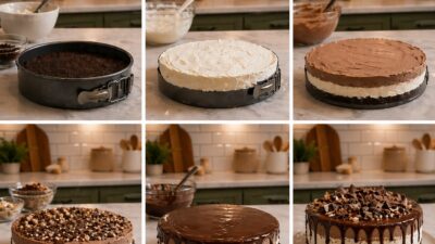 Dondurmalı Pasta (Ice Cream Cake) Yaz Günlerinde Vazgeçemeyeceğiniz lezzet Malzemeler