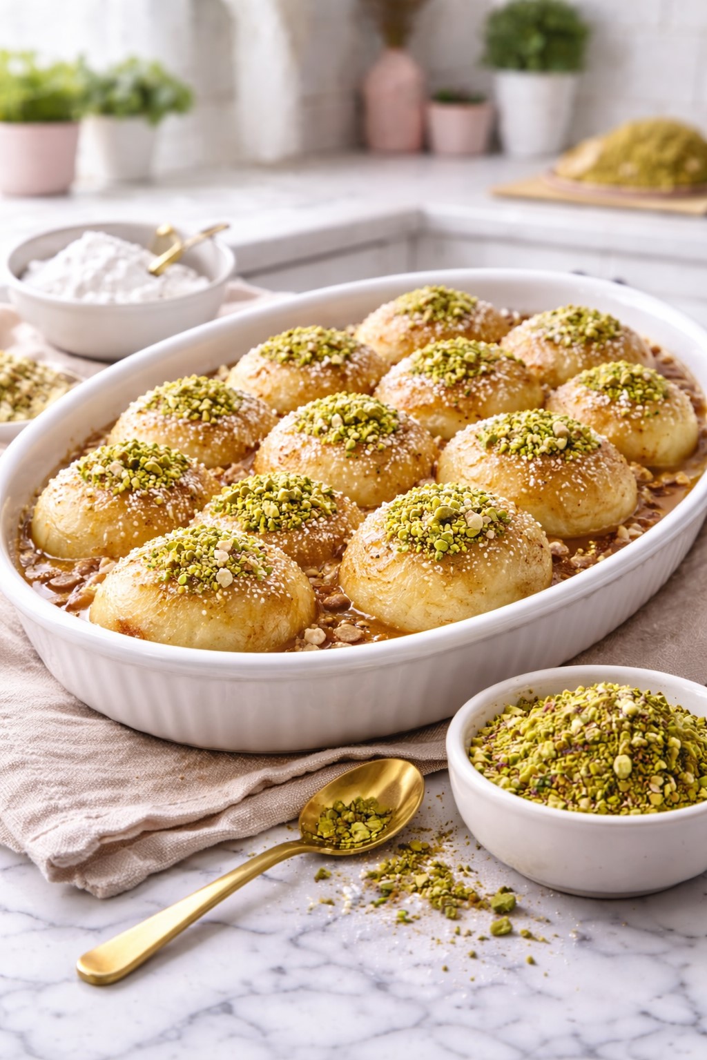 Kül Tatlısı Farklı Lezzet Şerbetli Yumuşak Tatlı Malzemeler Hamuru için: