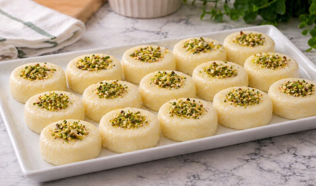 Milk Peda Tatlısı Yaklaşık 15–20 adet Malzemeler: 2 su bardağı