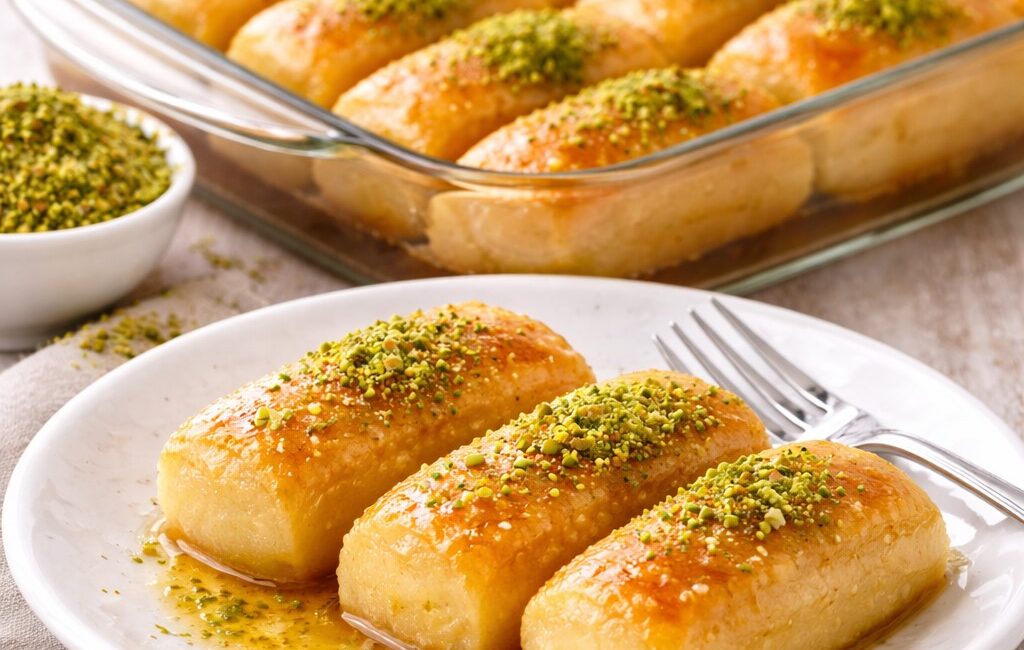 Peynir Tatlısı Farklı Lezzet (Tam Ölçülü – Tepside) Malzemeler Hamuru