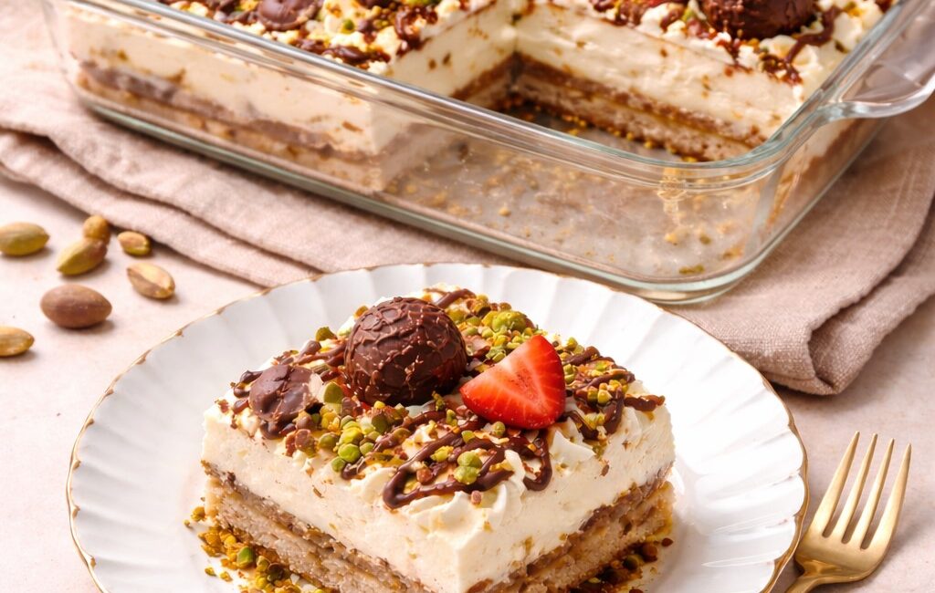 Çikolatalı Rüya Tatlısı Malzemeler Taban için: 2 paket petibör bisküvi