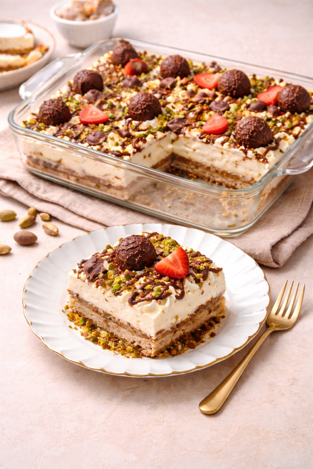 Çikolatalı Rüya Tatlısı Malzemeler Taban için: 2 paket petibör bisküvi