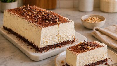 Sütlü Dondurmalı Pasta (Milk Ice Cream Cake) Malzemeler Taban için: