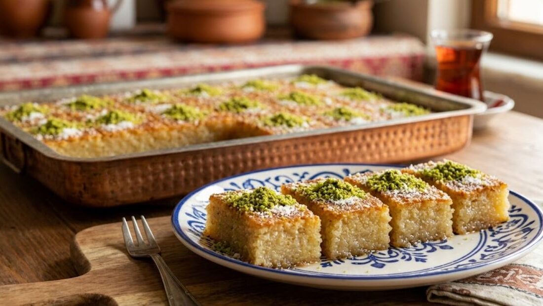 &nbsp; Tepside Şerbetli İrmik Tatlısı Malzemeler Keki İçin 3 adet