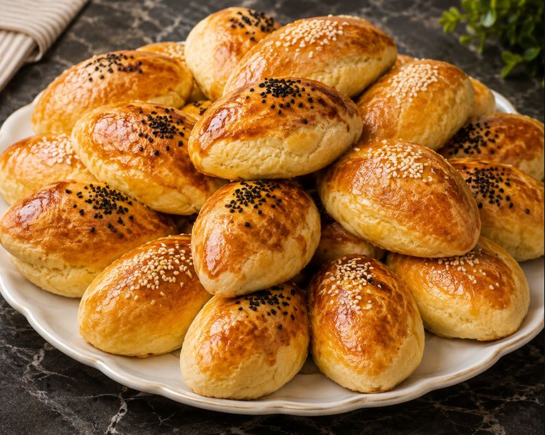 Pastane Poğaçası Tarifi Pastane Poğaçası Tarifi (Yaklaşık 20 Adet) Malzemeler Hamuru İçin 1