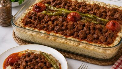 Alinazik Tarifi Alinazik Tarifi Malzemeler (6 Kişilik) Patlıcanlı Taban İçin 4 adet
