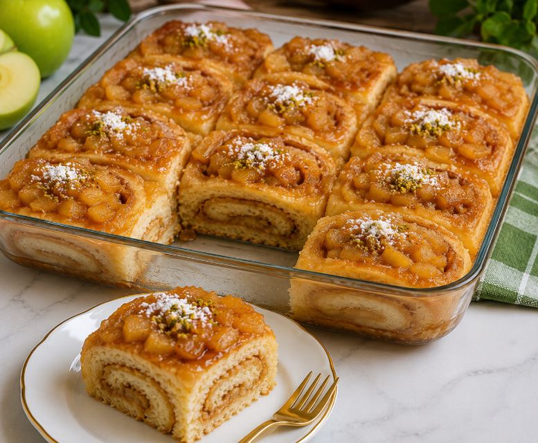 Elmalı Rulo Kek Tarifi Elmalı Rulo Kek Tarifi Malzemeler Keki için 4 adet yumurta
