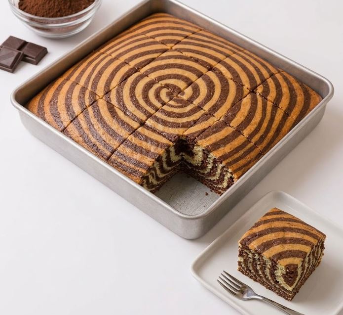 Zebra Kek Malzemeler 3 adet yumurta 1 su bardağı şeker