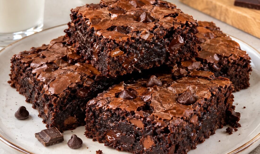 Bol Çikolatalı Browni Tarifi Bol Çikolatalı Browni Tarifi Çikolata severlerin vazgeçemeyeceği bol çikolatalı brownie